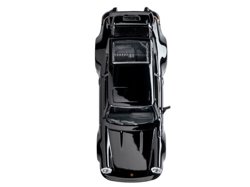 1/64 Majorette 1975 Porsche 911 930 Turbo (Black) Diecast Car Model