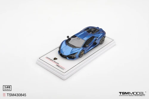 1/43 TSM Lamborghini Revuelto (Blu Eleos Blue) Car Model