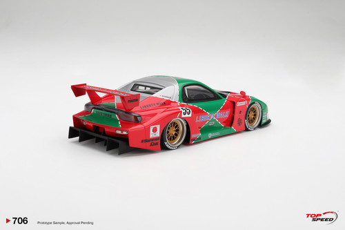 1/18 Top Speed Mazda RX7 RX-7 LB-Super Silhouette #41 Numero