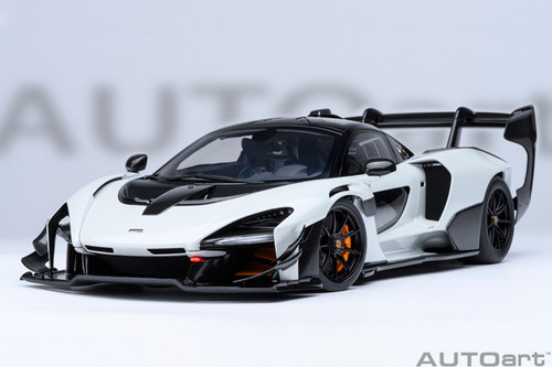 1/18 AUTOart McLaren Senna GTR (Silica White) Car Model