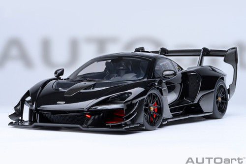 1/18 AUTOart McLaren Senna GTR (Onyx Black) Car Model