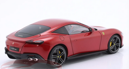 1/18 Polistil 2019 Ferrari Roma (Magma Red) Diecast Car Model