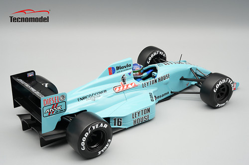 1/18 Tecnomodel 1988 Formula 1 March 881 1988 Belgium GP Driver: Ivan Capelli Limited Edition Car Model