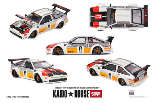 CHASE CAR 1/64 Kaido House Toyota AE86 Sprinter Trueno Kaido