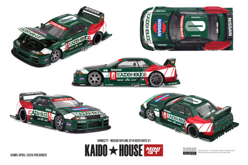 1/64 Kaido House Nissan Skyline GT-R (R32) KAIDO WORKS V1 (Dark