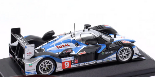 1/43 Altaya 2009 Peugeot 908 HDi FAP #9 Winner 24h LeMans Peugeot Sport Total Alexander Wurz, David Brabham, Marc Gené Car Model