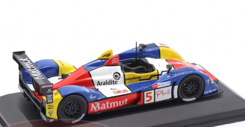 1/43 Altaya 2008 Courage-Oreca LC70 #5 8th 24h LeMans Team Oreca Matmut Loïc Duval, Soheil Ayari, Laurent Groppi Car Model