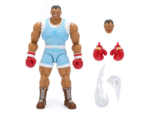 Balrog 6.5" Moveable Figure with Accessories and Alternate Head and Hands "Ultra Street Fighter II: The Final Challengers" (2017) Video Game Model by Jada