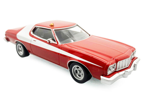 1975 Ford Gran Torino Red with White Graphics 1/43 Diecast Model Car by Norev