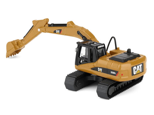 CAT Caterpillar 320D L Hydraulic Excavator Yellow 1/87 (HO) Diecast Model by Diecast Masters