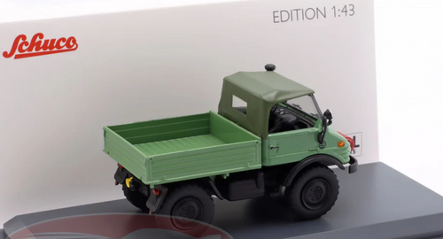1/43 Schuco Mercedes-Benz Unimog 406 (Green) Car Model