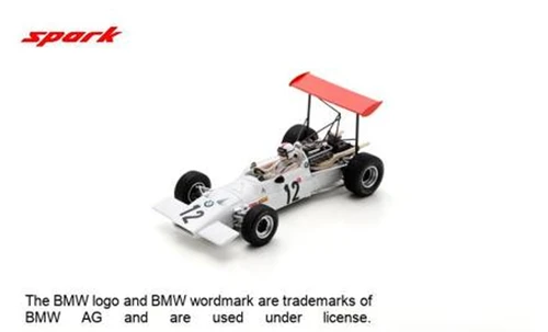 1/43 Spark BMW 269 No.12 Eifelrennen F2 1969 Gerhard Mitter Car Model