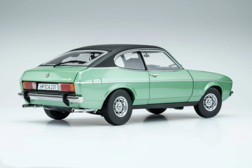 1/18 Touring 1974-1977 Ford Capri II Ghia 3.0 (Mediterranean Green) Diecast Car Model