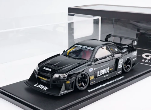 1/18 GT Spirit Nissan Skyline GTR R34 LB-Super Silhouette (Black) Car Model