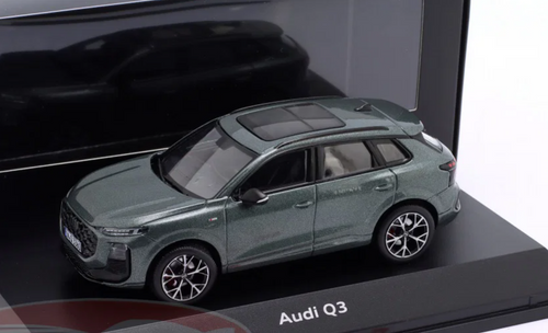 1/43 Dealer Edition 2026 Audi Q3 SUV (Sage Green) Car Model
