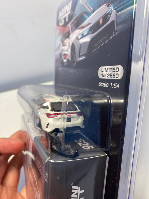 NEW BROKEN WING AS-IS 1/64 Mini GT 2023 Honda Civic Type-R 2023 Honda Thanks Day Vietnam Diecast Car Model