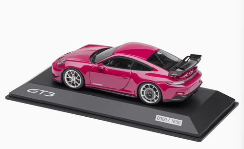 1/43 Dealer Edition 2024 Porsche 911 (992) GT3 RS Manthey Kit (Ruby Star Red) Car Model