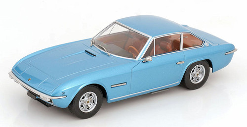 1/18 KK-Scale 1969 Lamborghini Islero S (Light Blue Metallic) Diecast Car Model