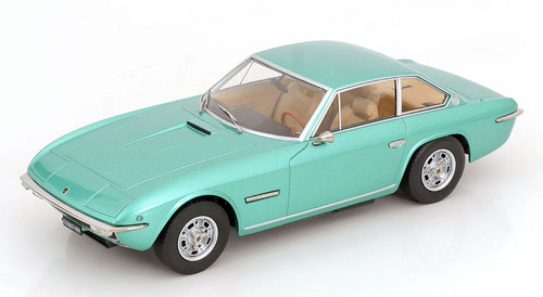 1/18 KK-Scale 1969 Lamborghini Islero S (Light Green Metallic) Diecast Car Model