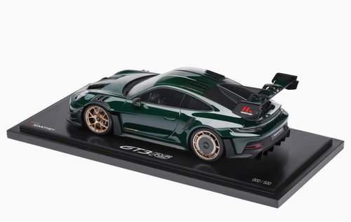 1/18 Dealer Edition 2024 Porsche 911 (992) GT3 RS Manthey Kit (Brewster Green) Car Model