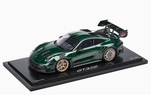 1/18 Dealer Edition 2024 Porsche 911 (992) GT3 RS Manthey Kit (Brewster Green) Car Model