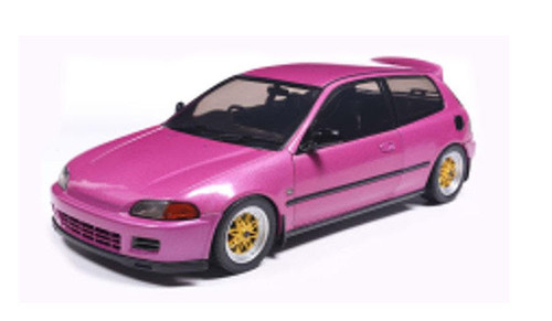 1/18 Solido 1991 Honda Civic EG6 Spoon Version (Yellow) Diecast