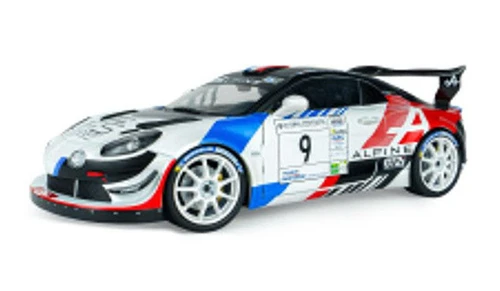 1/18 Solido 2025 Alpine A110 RGT+ #9 Diecast Car Model