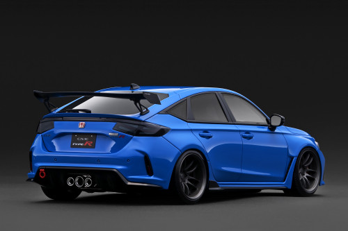 1/18 IG Ignition Model Honda Civic Type-R J'S Racing (FL5) (Blue) Car Model