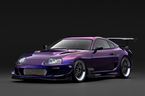 1/18 IG Ignition Model Toyota Supra RZ (JZA80) (Purple Metallic) Car Model