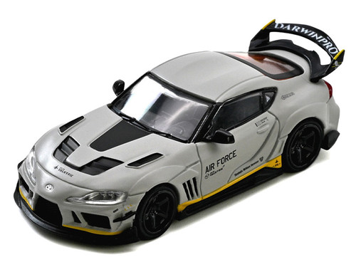 1/64 Inno Toyota Supra A90 "DarwinPRO" (Matt Grey) Diecast Car Model