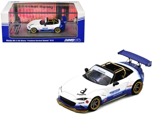 1/64 Inno Mazda MX-5 (ND) Miata "PANDEM ROCKET BUNNY" V1.0 Diecast Car Model