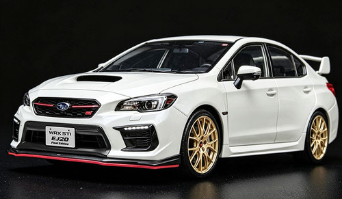 1/18 Sunstar Subaru WRX STI EJ20 Final Edition (Blue Pearl