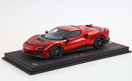 1/18 BBR Ferrari 296 Speciale (Rosso Magma Red) Car Model Limited 96 Pieces