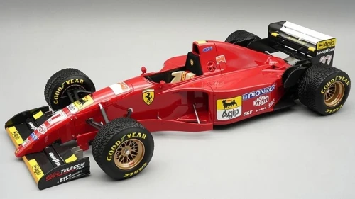 1/18 Tecnomodel 1995 Formula 1 Jean Alesi Ferrari 412T2 #27 Japan GP Car Model