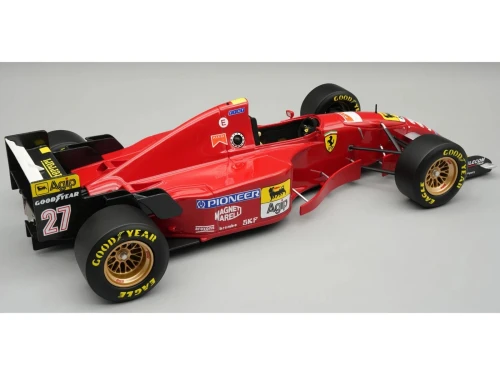1/18 Tecnomodel 1995 Formula 1 Jean Alesi Ferrari 412T2 #27 Winner Canada GP Car Model