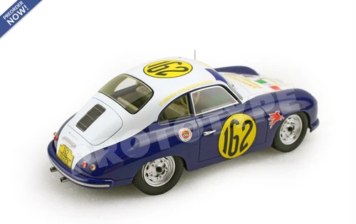 1/18 BBR 1954 Porsche 356A 4th Carrera Panamerica Guatemalan Association #162 Car Model