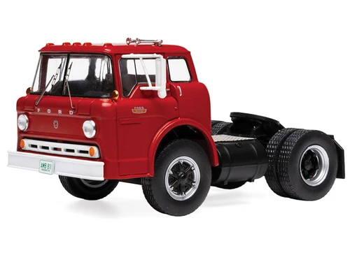 1967 Ford C-600 Truck Tractor Red 1/43 Diecast Model by IXO Models