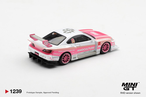 CHASE CAR 1/64 Mini GT Nissan LB-Super Silhouette S15 Silvia Advan