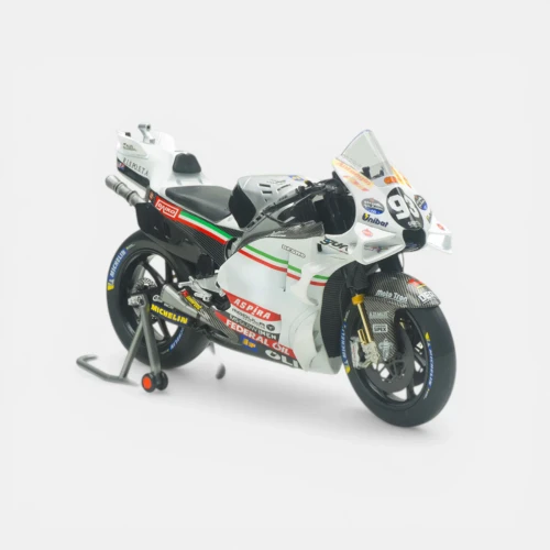 1/12 NZG Gresini Ducati Retro Livery GP23 MM93 Model