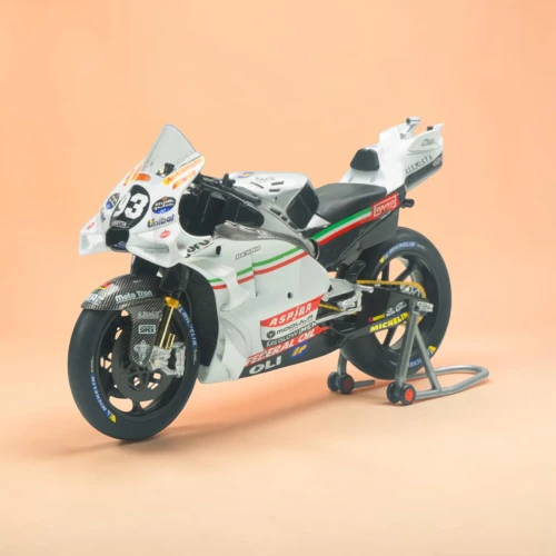 1/12 NZG Gresini Ducati Retro Livery GP23 MM93 Model