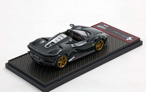 1/43 BBR Ferrari Daytona SP3 Icon Series Open Roof (British Green with Gold Wheels) Car Model Limited 20 Pieces