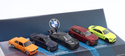 1/64 Majorette 5-Car BMW Gift Set