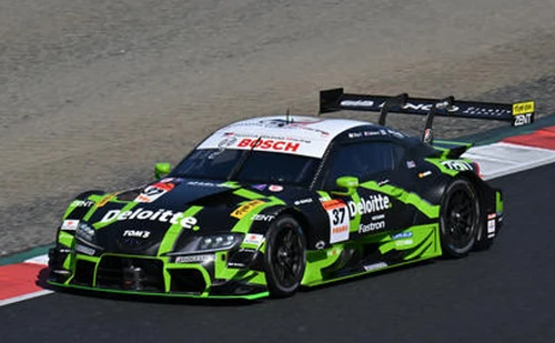 1/43 Spark Deloitte TOM'S GR Supra TGR TEAM Deloitte TOM’S No.37 GT500 SUPER GT 2026  U. Sasahara - G. Alesi Car Model