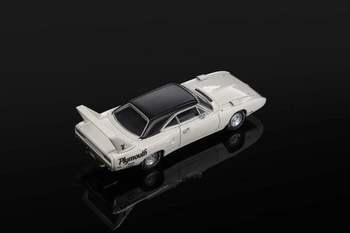 1/64 Mirage Plymouth Superbird (White) Diecast Car Model