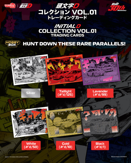 Tarmac Cards RWB Collectible Trading Cards Vol. 01 Hobby Box (6