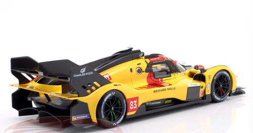 1/18 BBurago 2025 Ferrari 499P #83 Winner 24h LeMans Robert Kubica, Yifei Ye, Philip Hanson Diecast Car Model