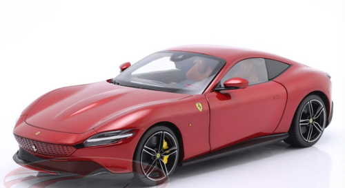 1/18 Polistil 2019 Ferrari Roma (Magma Red) Diecast Car Model