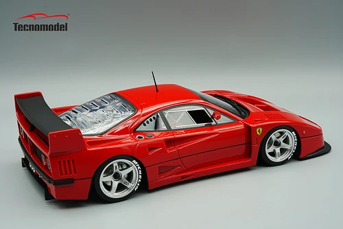 1/12 Tecnomodel Ferrari F40 LM 1996 Press Version (Red) Limited Edition Car Model