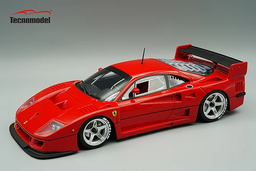 1/12 Tecnomodel Ferrari F40 LM 1996 Press Version (Red) Limited Edition Car Model