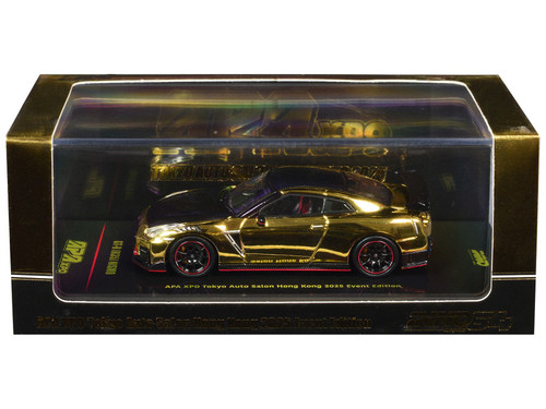 Nissan GT-R (R35) Nismo RHD (Right Hand Drive) Gold Chrome with